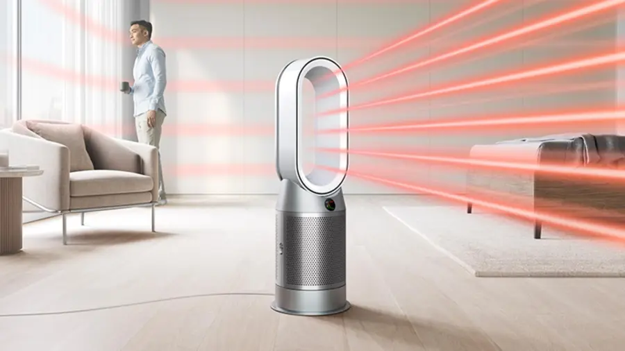 Oczyszczacz powietrza i wentylator z funkcją ogrzewania Dyson Purifier Hot+Cool Autoreact HP7A